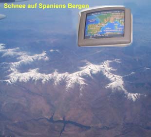 aus dem Flugzeug fotografiert, 11000 m Höhe