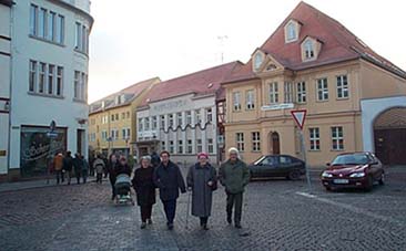 Blick zum Theater